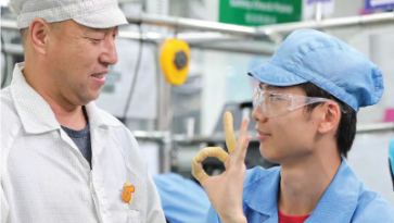 显示我们对健康的环境和安全操作