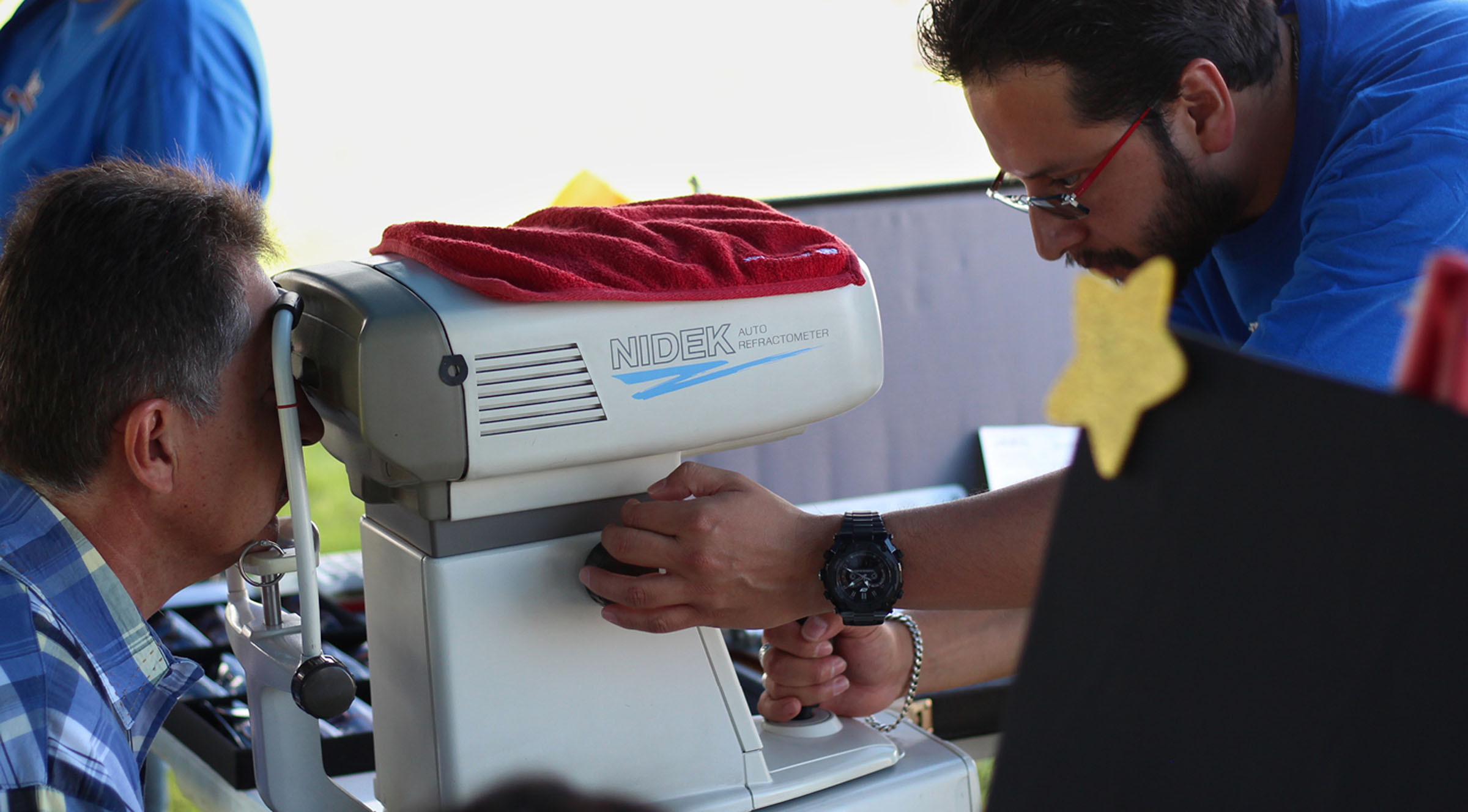 在奇瓦瓦为社区成员提供免费医疗